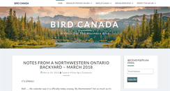 Desktop Screenshot of birdcanada.com